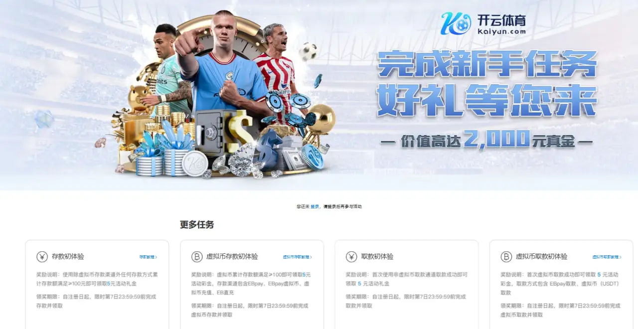 开云体育注册后的奖励与福利