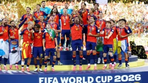 Spain 1-0阿根廷夺冠全程回顾